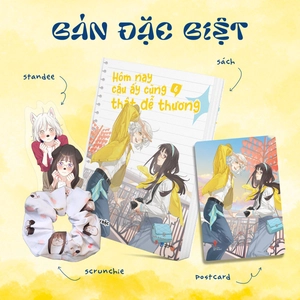 hôm nay cậu ấy cũng thật dễ thương - tập 6 - bản đặc biệt - tặng kèm postcard cán mờ + scrunchie + standee acrylic - Ảnh 2