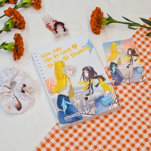 hôm nay cậu ấy cũng thật dễ thương - tập 6 - bản đặc biệt - tặng kèm postcard cán mờ + scrunchie + standee acrylic - Ảnh 5