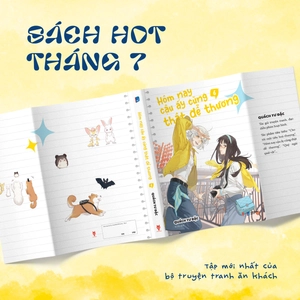 hôm nay cậu ấy cũng thật dễ thương - tập 6 - tặng kèm postcard cán mờ - Ảnh 5