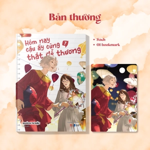 hôm nay cậu ấy cũng thật dễ thương - tập 7 - tặng kèm postcard cán mờ - Ảnh 2