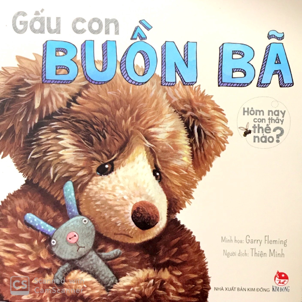 hôm nay con thấy thế nào? - gấu con buồn bã - Ảnh 2