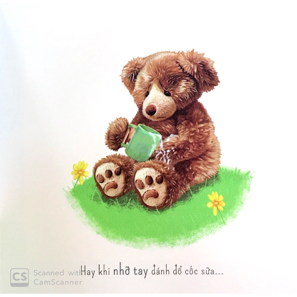 hôm nay con thấy thế nào? - gấu con buồn bã - Ảnh 4