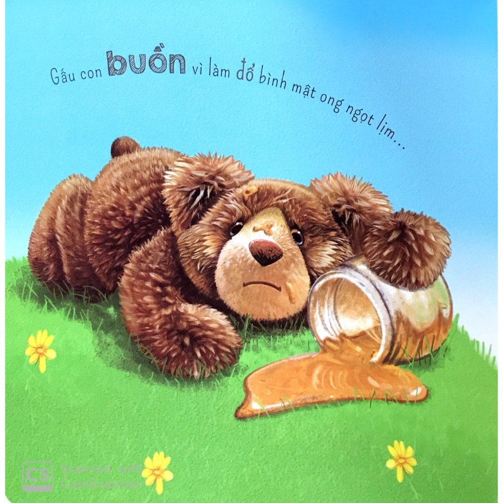 hôm nay con thấy thế nào? - gấu con buồn bã - Ảnh 5