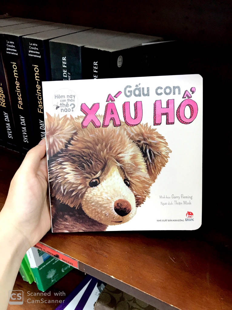 hôm nay con thấy thế nào? - gấu con buồn bã - Ảnh 7