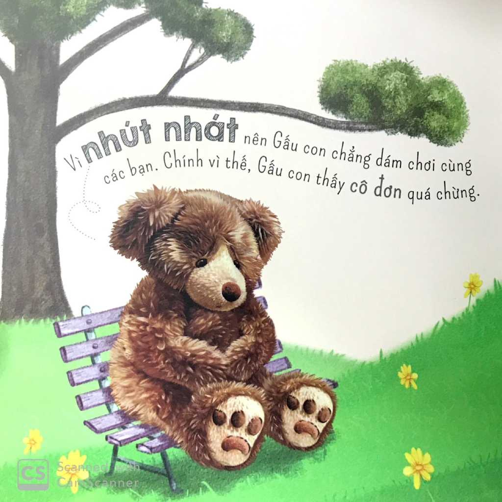 hôm nay con thấy thế nào? - gấu con xấu hổ - Ảnh 5