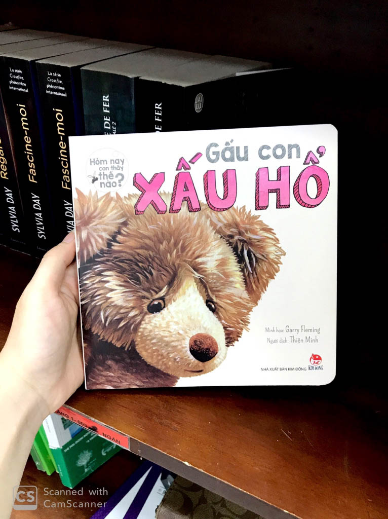 hôm nay con thấy thế nào? - gấu con xấu hổ - Ảnh 6