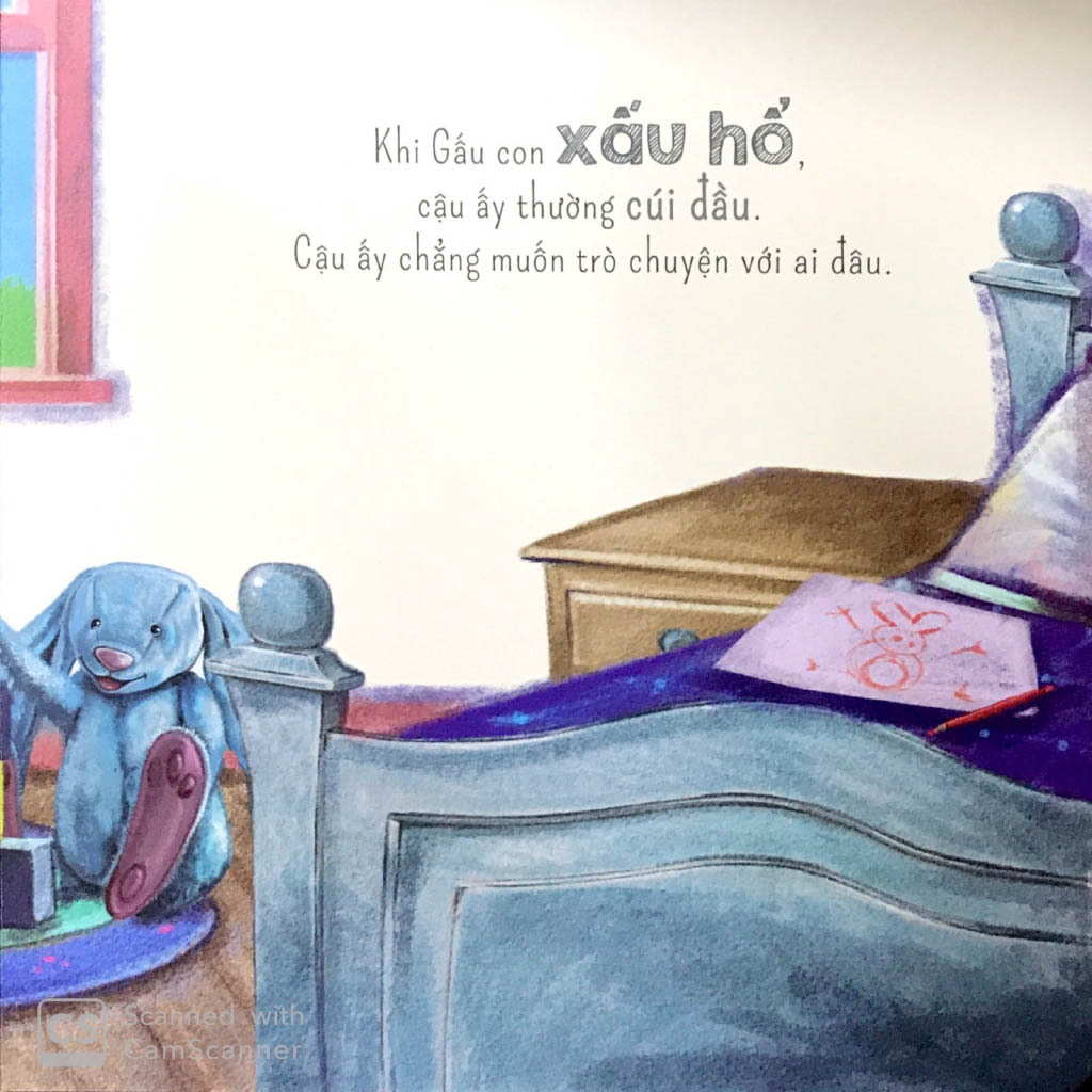 hôm nay con thấy thế nào? - gấu con xấu hổ - Ảnh 7