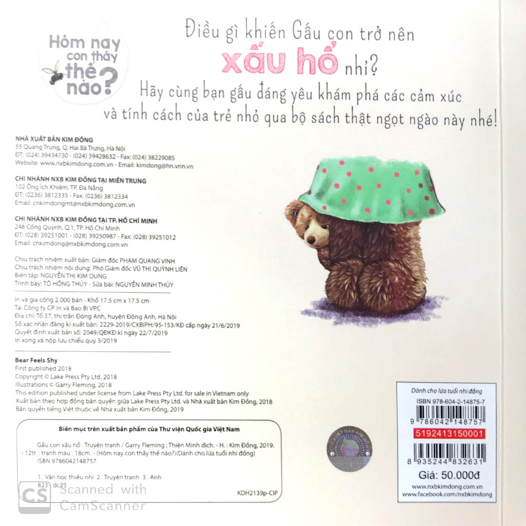 hôm nay con thấy thế nào? - gấu con xấu hổ - Ảnh 8