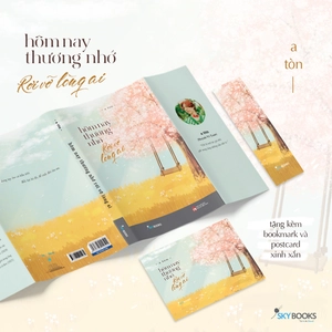 hôm nay thương nhớ rơi vỡ lòng ai - tặng kèm bookmark + postcard - Ảnh 3