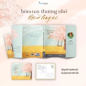 hôm nay thương nhớ rơi vỡ lòng ai - tặng kèm bookmark + postcard - Ảnh 4