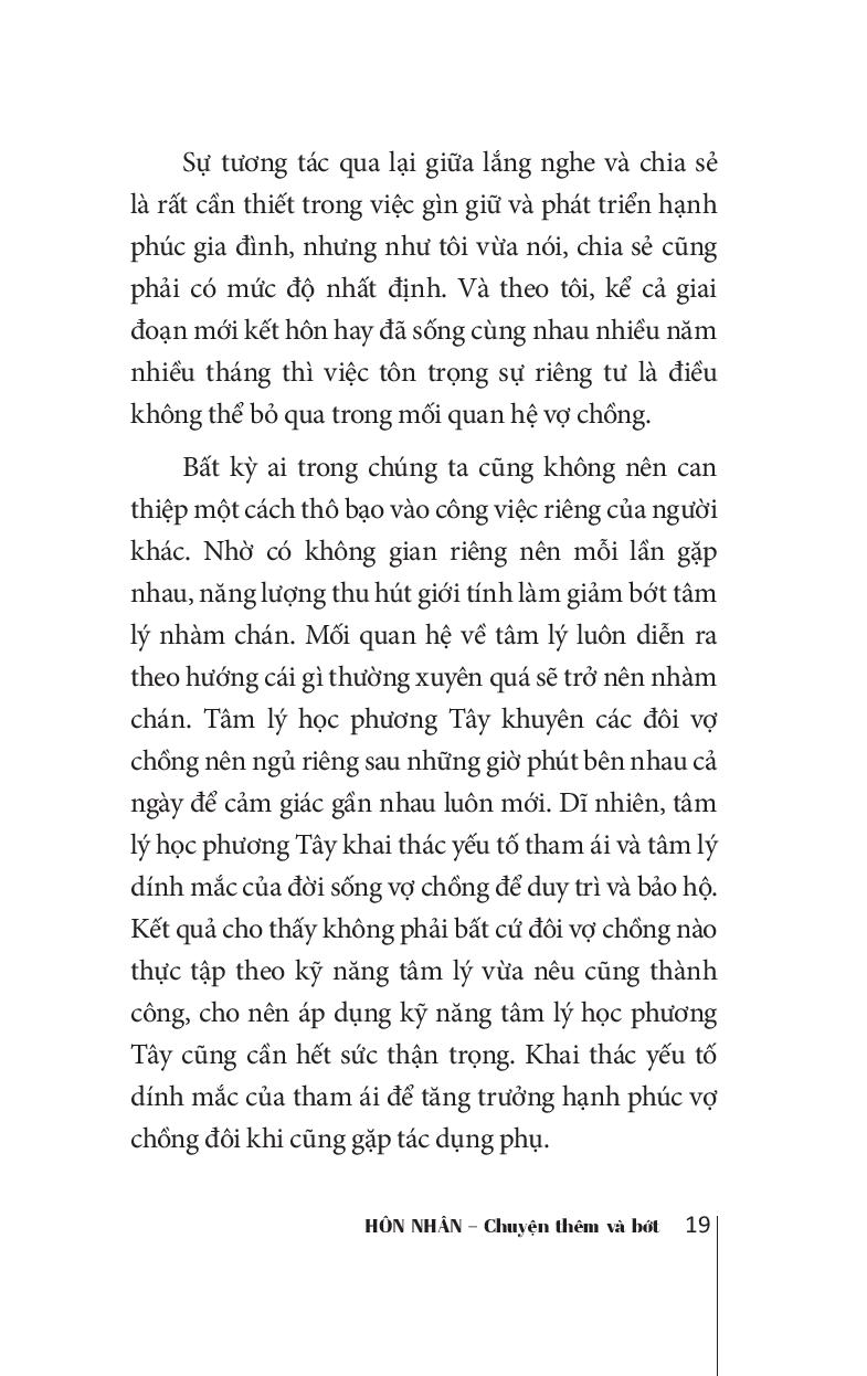 hôn nhân: chuyện thêm và bớt (tái bản 2019) - Ảnh 13