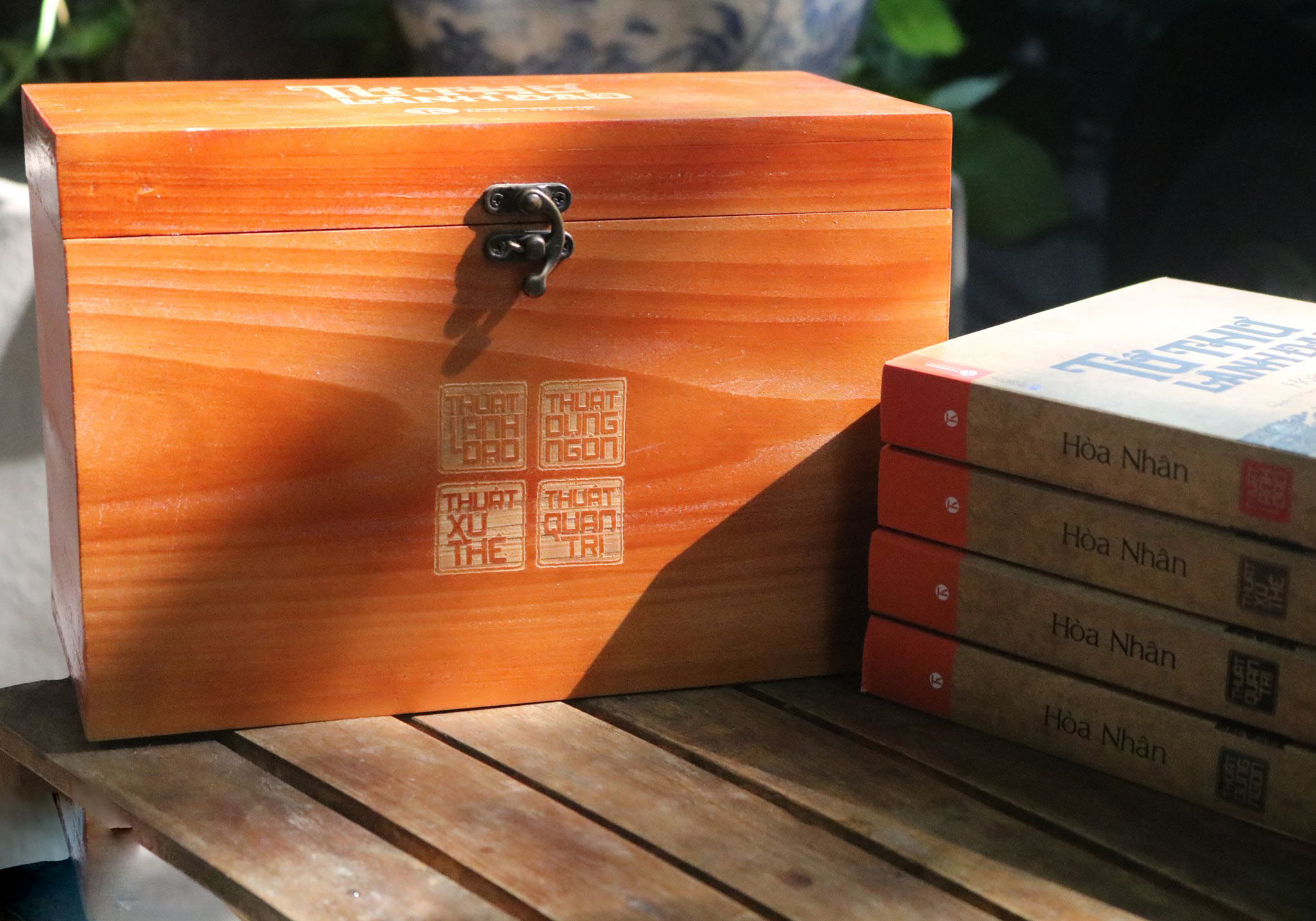 Hộp Gỗ Sách Tứ Thư Lãnh Đạo (Hộp 4 Cuốn) (Tái Bản 2025) - Ảnh 7