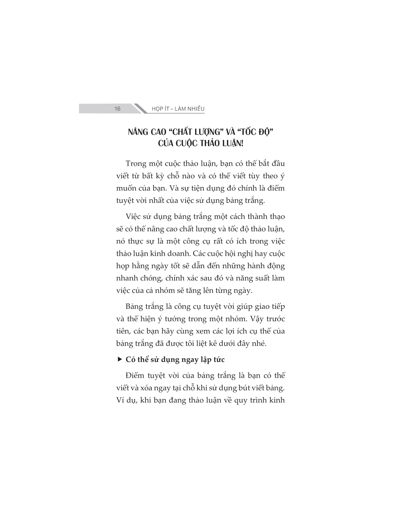 họp ít - làm nhiều - Ảnh 15