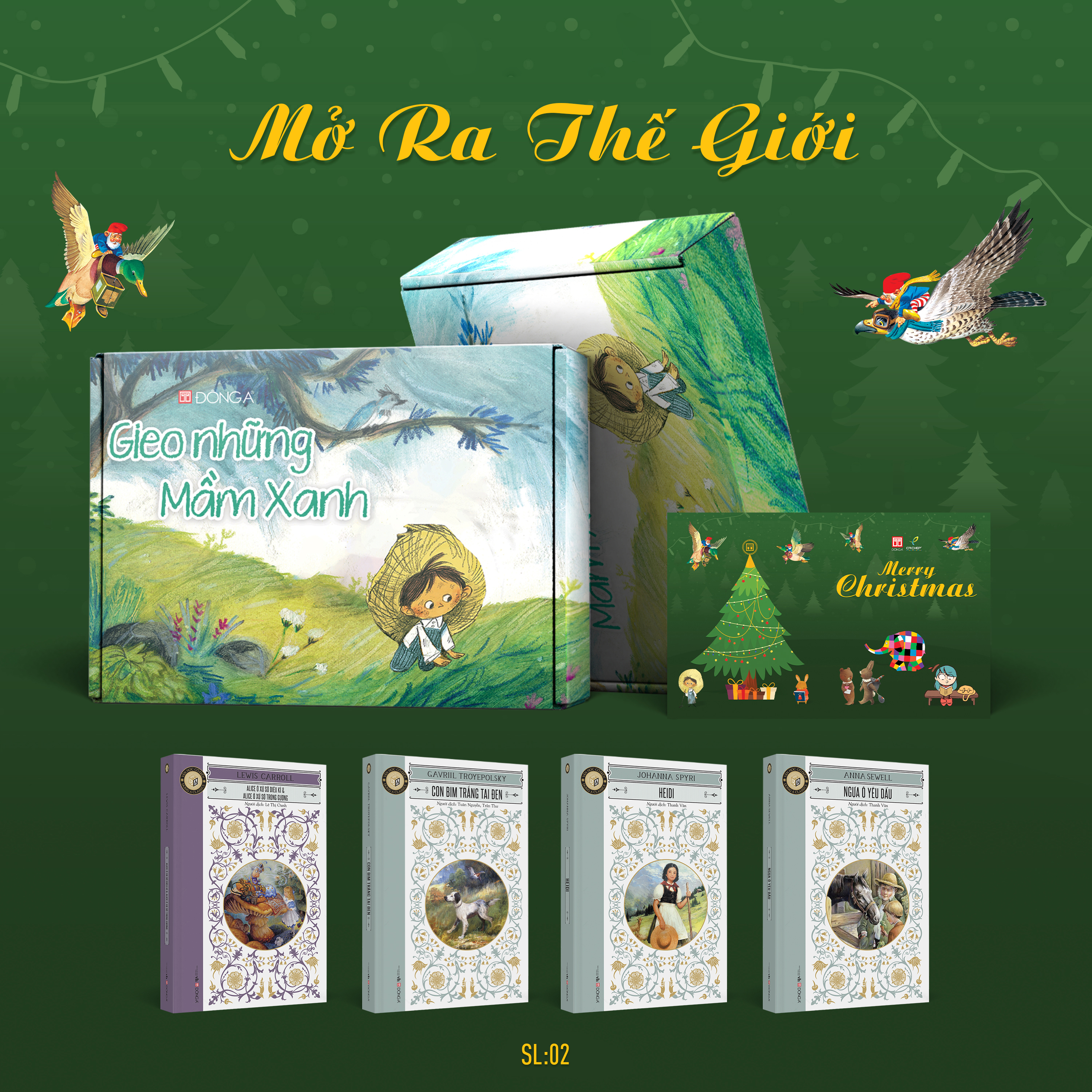 hộp quà giáng sinh cho bé phát triển toàn diện về tư duy và tính cách - mở ra thế giới - Ảnh 2