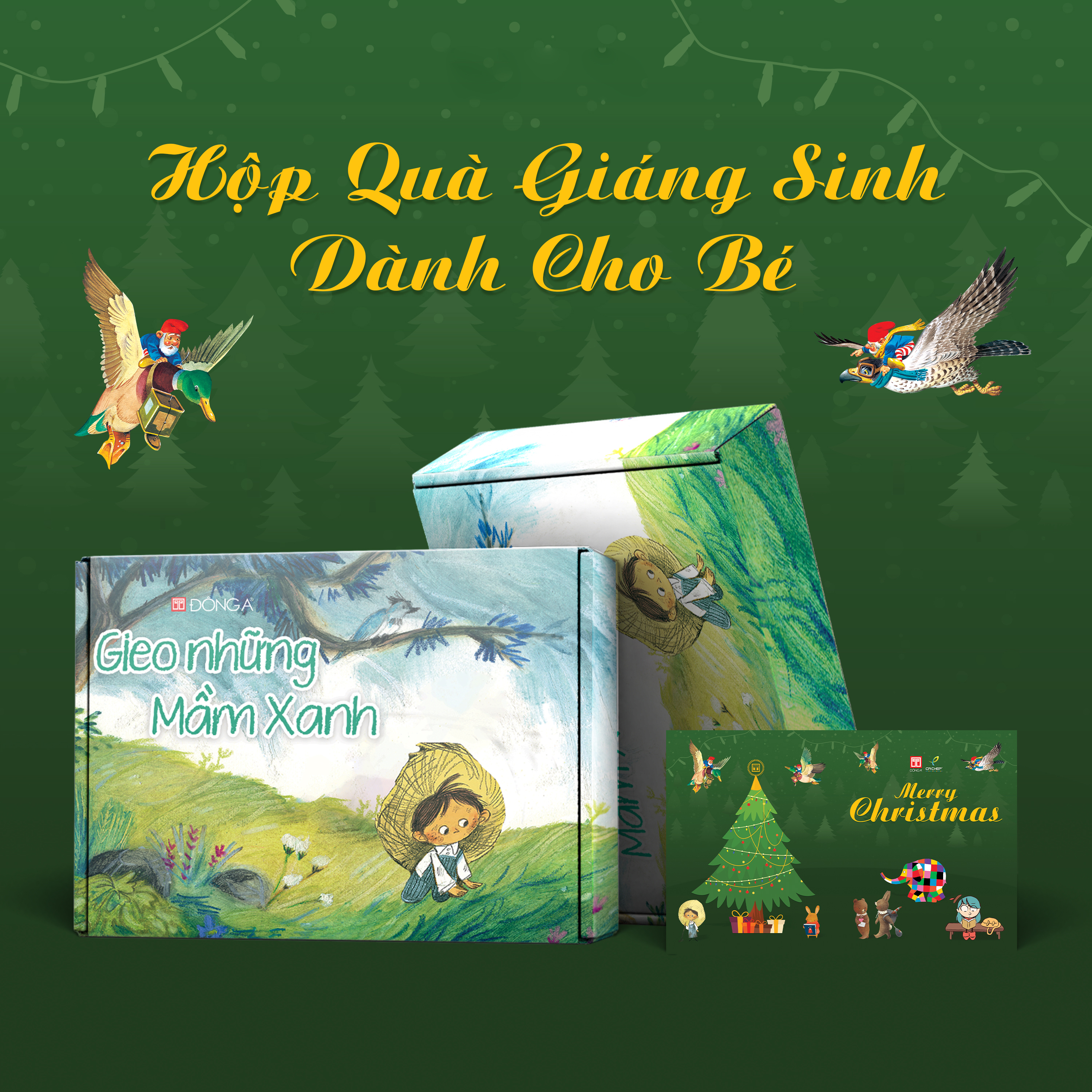 hộp quà giáng sinh cho bé phát triển toàn diện về tư duy và tính cách - sticker sáng tạo - Ảnh 3