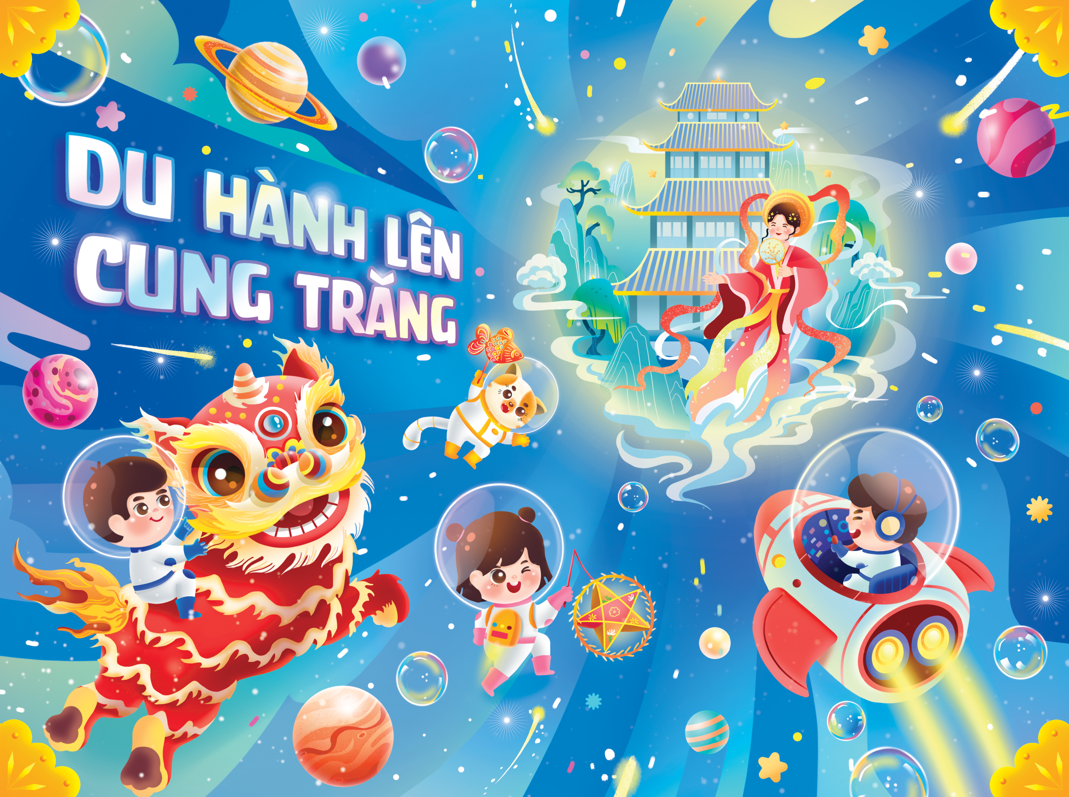 hộp quà trung thu - du hành lên cung trăng - Ảnh 3