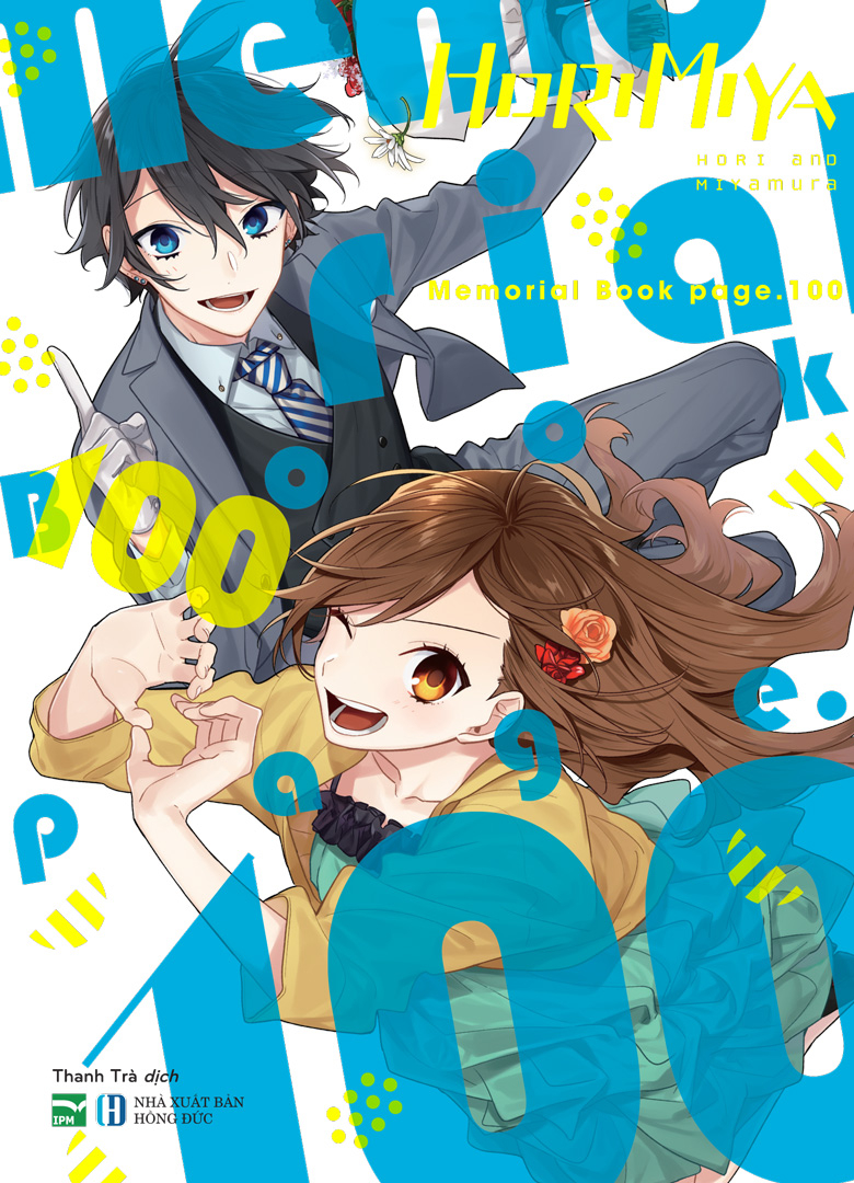 horimiya memorial book page.100 - bản sưu tầm - tặng kèm boxset + set 2 sticker “happy birthday” + luminous homi keyring - Ảnh 6