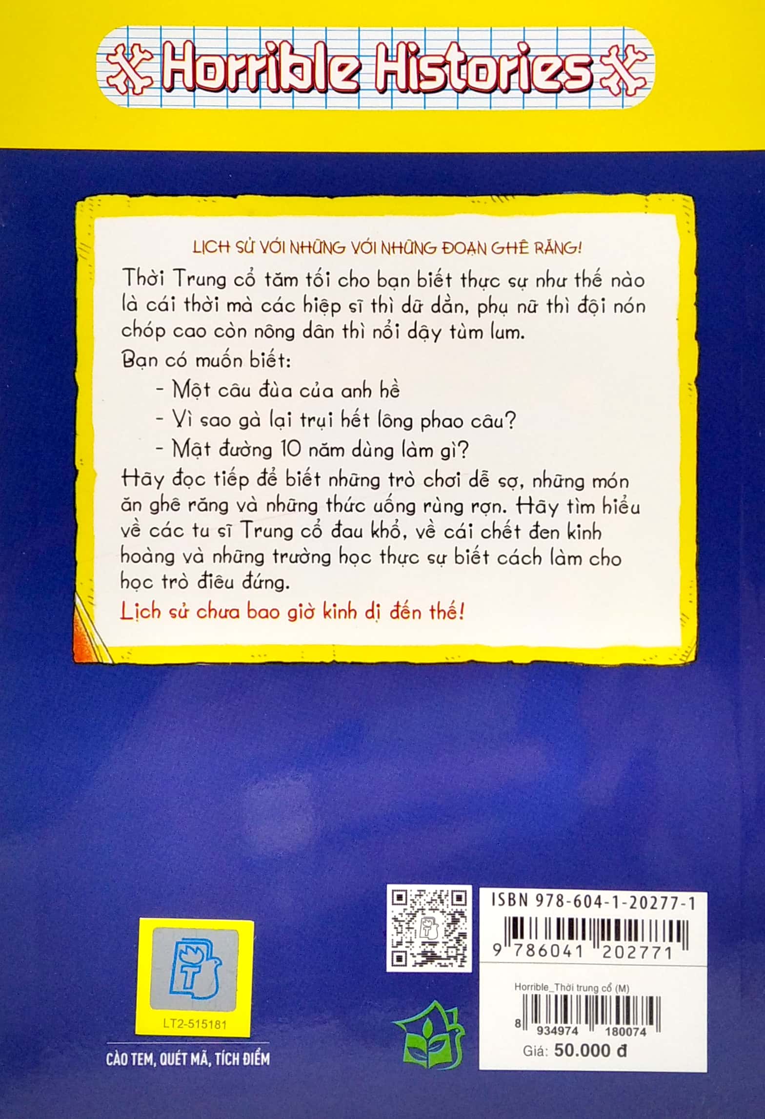 horrible histories - thời trung cổ (tái bản 2022) - Ảnh 7