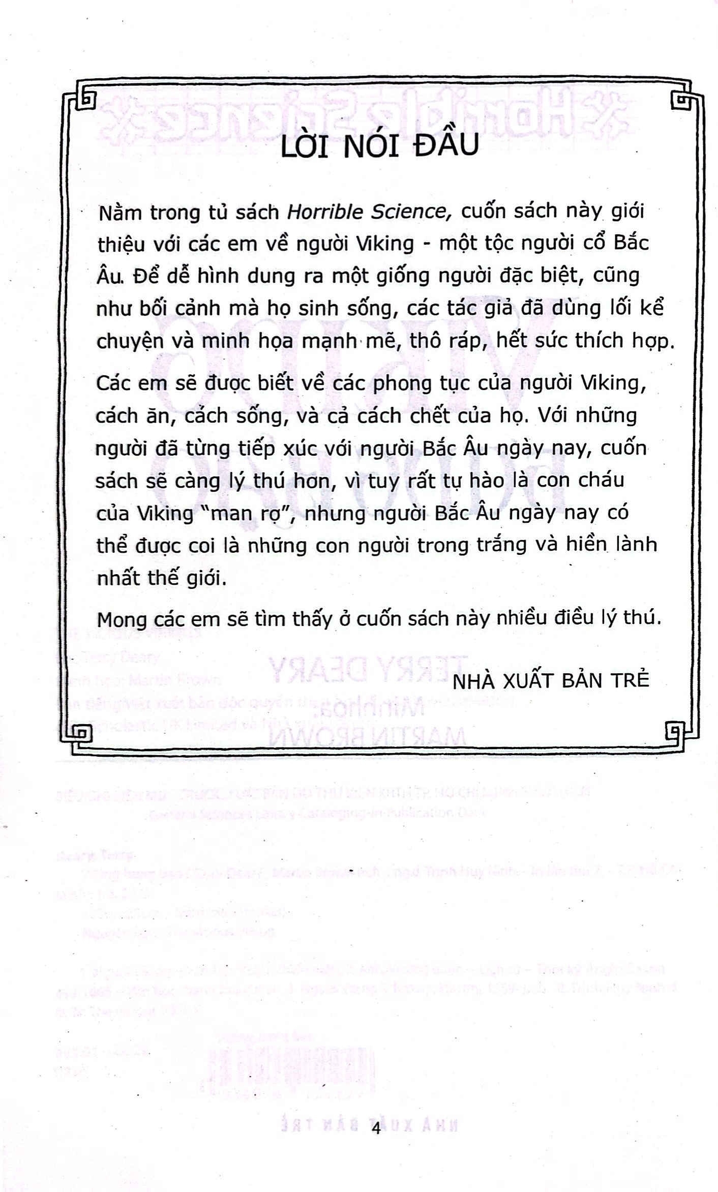 horrible histories - viking hung bạo (tái bản 2021) - Ảnh 3