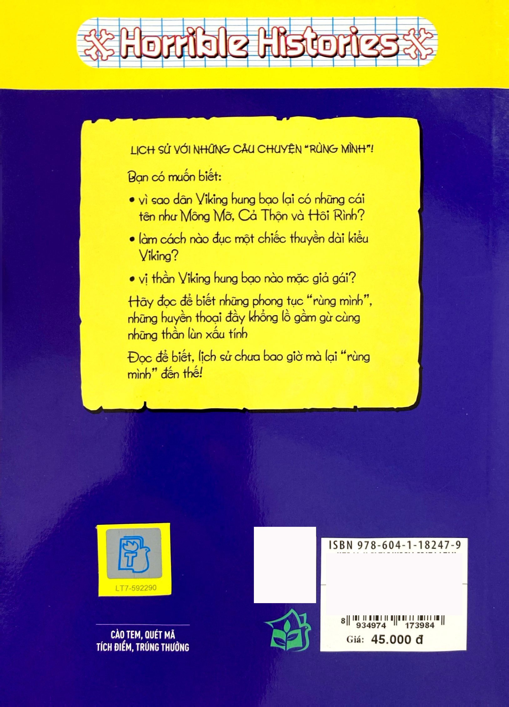 horrible histories - viking hung bạo (tái bản 2021) - Ảnh 8