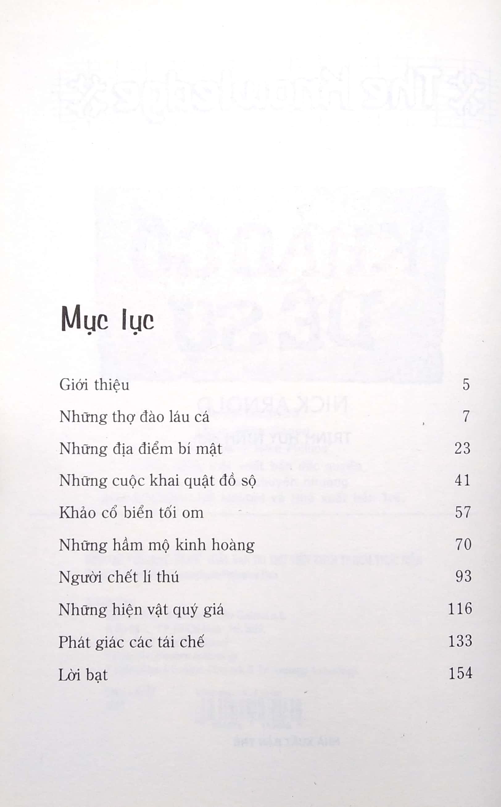 horrible knowledge: khảo cổ dễ sợ - Ảnh 3