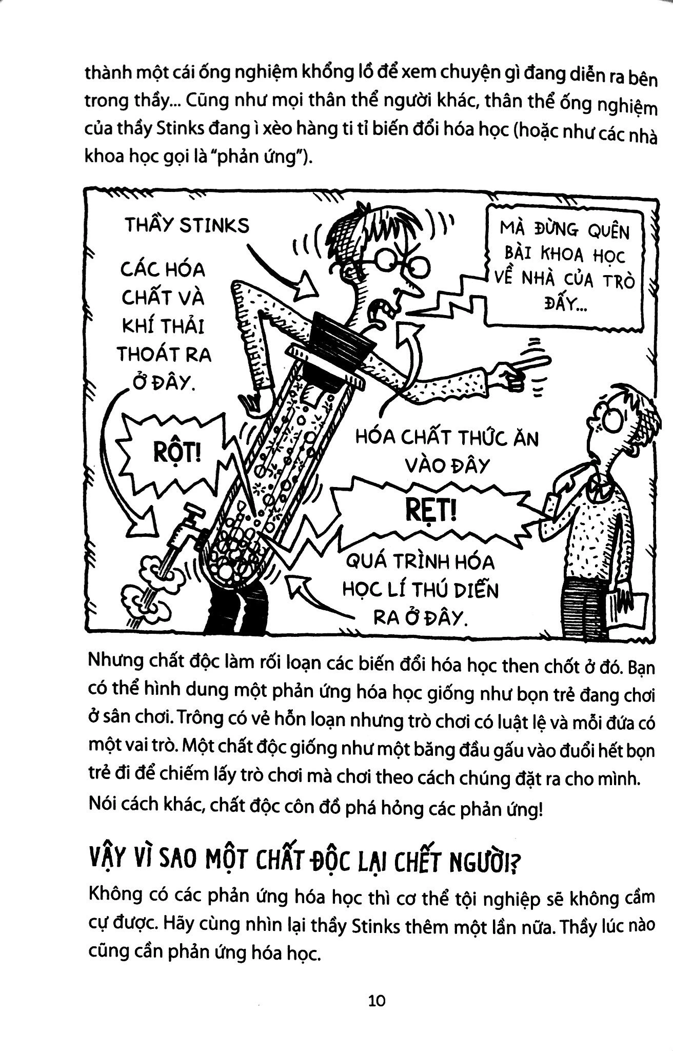 horrible science - chất độc nhức xương - Ảnh 3