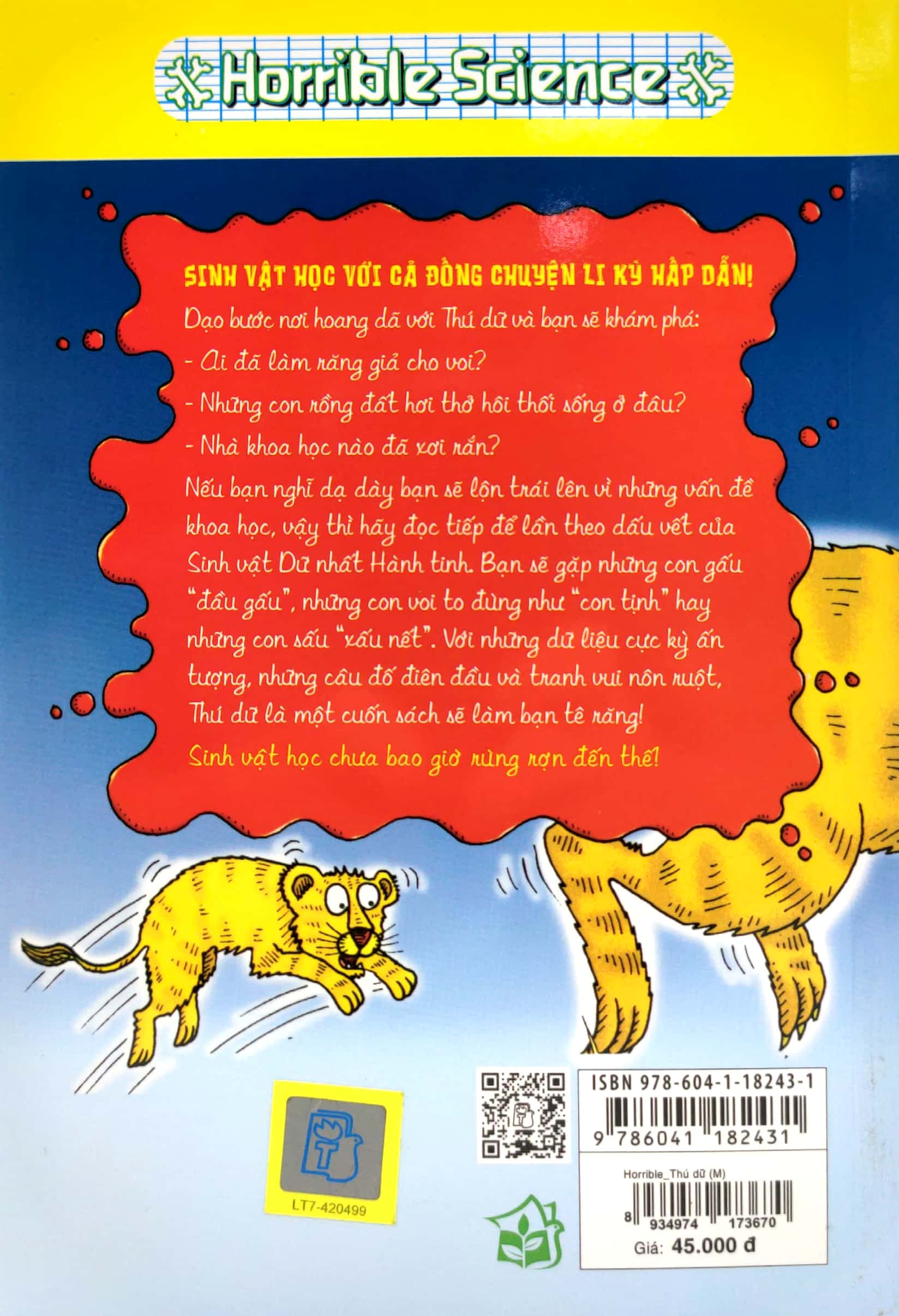 horrible science - thú dữ (tái bản 2021) - Ảnh 7