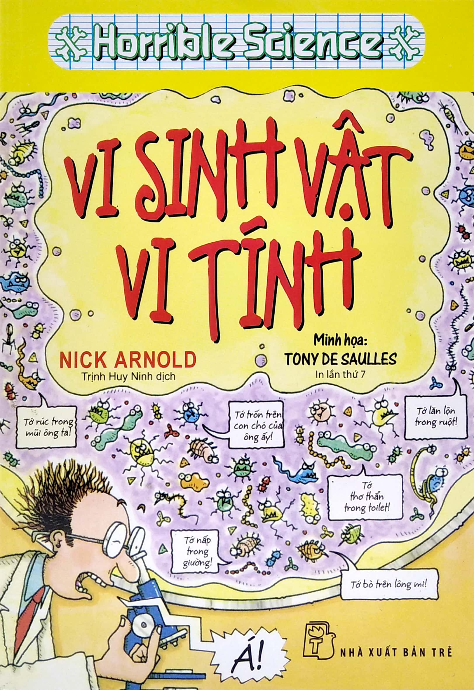 horrible science - vi sinh vật vi tính (tái bản 2021) - Ảnh 2