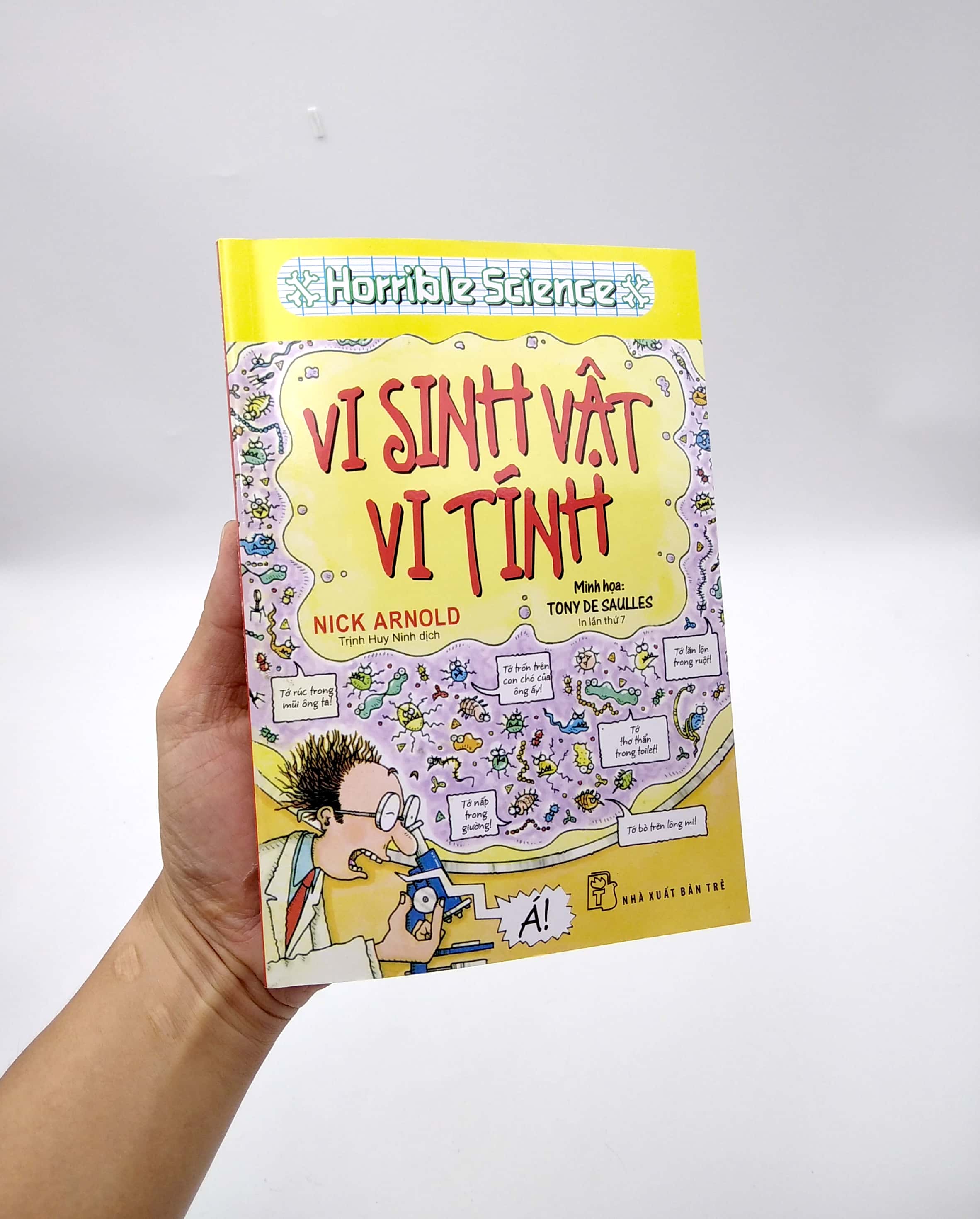 horrible science - vi sinh vật vi tính (tái bản 2021) - Ảnh 7