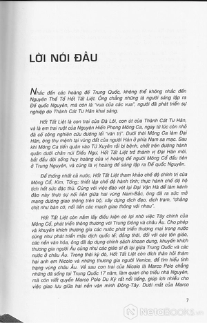 hốt tất liệt đại đế (tái bản) - Ảnh 3