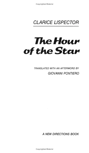 hour of the star - Ảnh 3