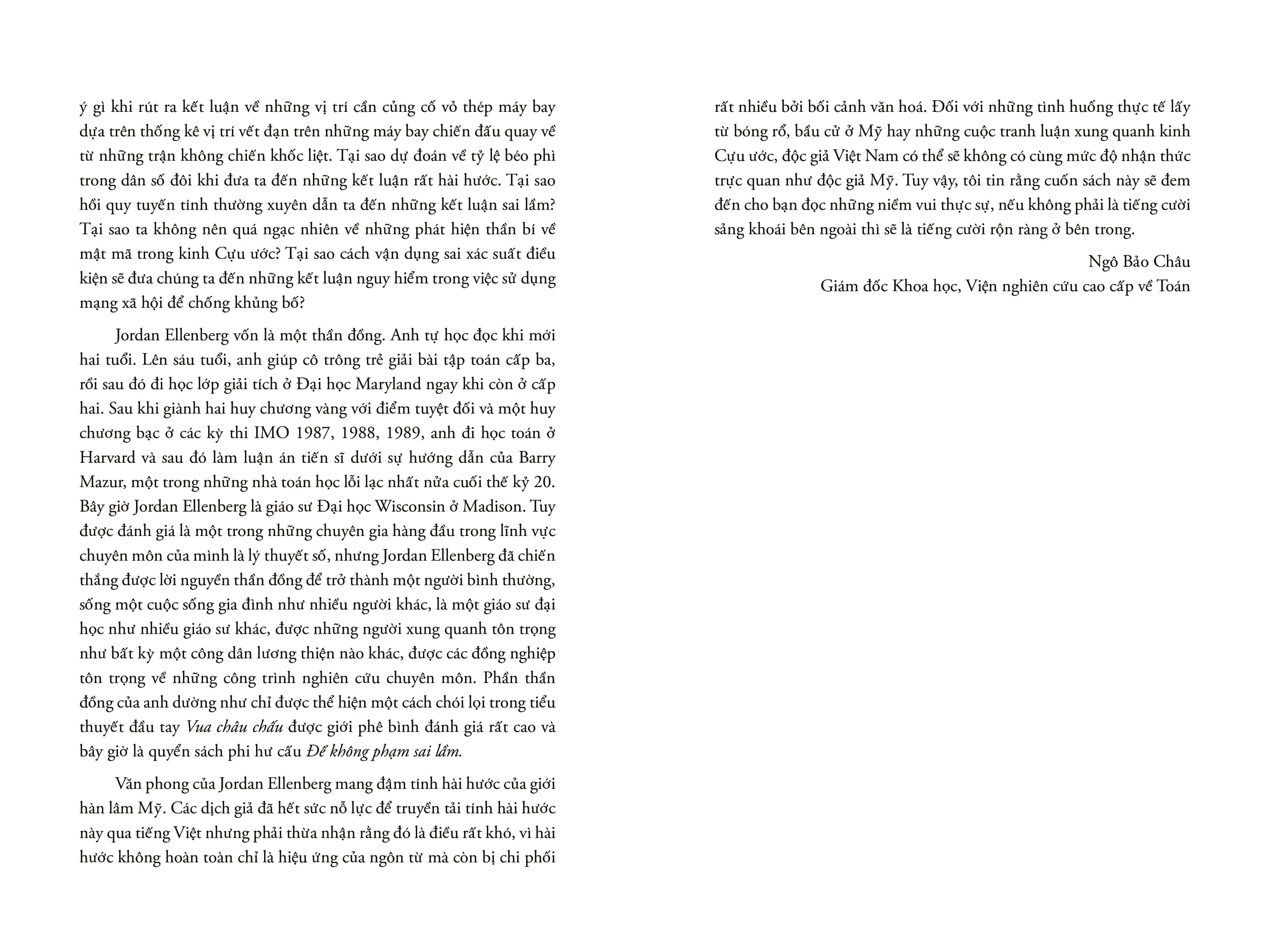 how not to be wrong - để không phạm sai lầm - toán học ẩn chứa trong cuộc sống - Ảnh 6