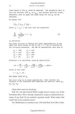 how not to be wrong: the power of mathematical thinking - Ảnh 14