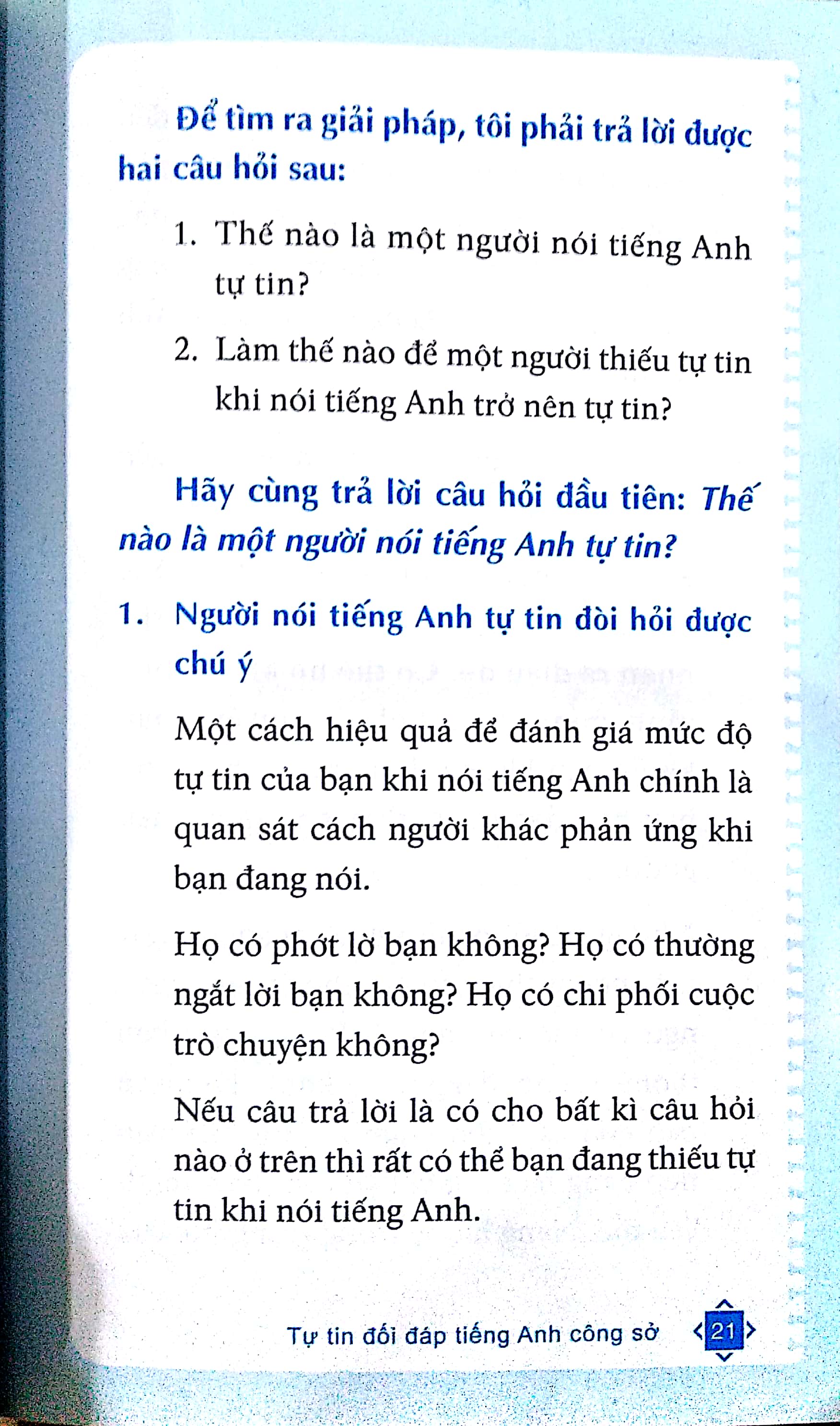 how to become a confident english speaker at work - tự tin đối đáp tiếng anh công sở - Ảnh 5