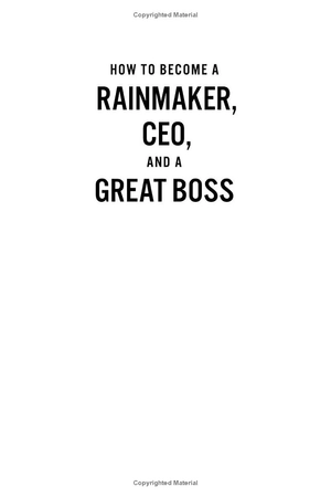 how to become a rainmaker, ceo, and a great boss: three business bestsellers - Ảnh 2