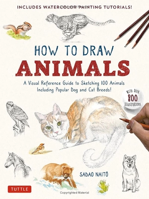 how to draw animals - a visual reference guide to sketching 100 animals including popular dog and cat breeds! - Ảnh 2