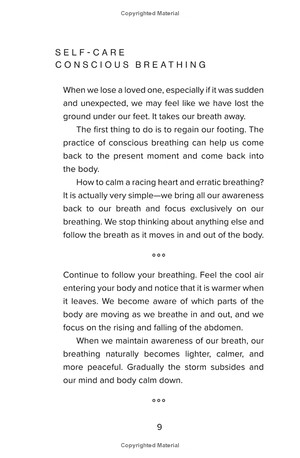 how to live when a loved one dies: healing meditations for grief and loss - Ảnh 15