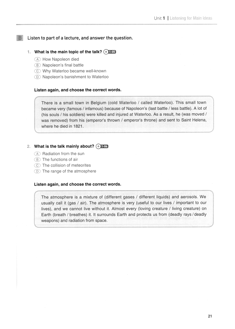 how to master skills for the toefl ibt: listening basic (with audio cd) - Ảnh 10