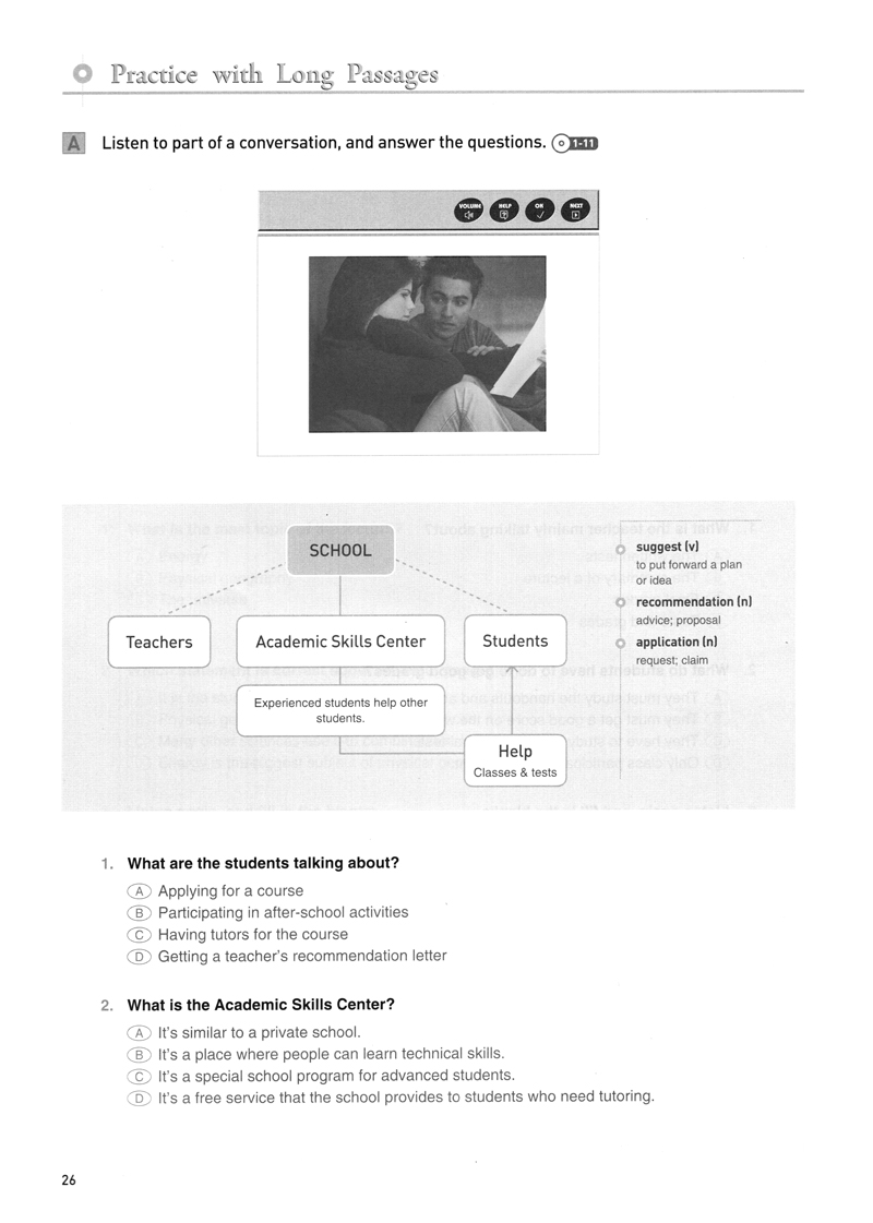 how to master skills for the toefl ibt: listening basic (with audio cd) - Ảnh 15