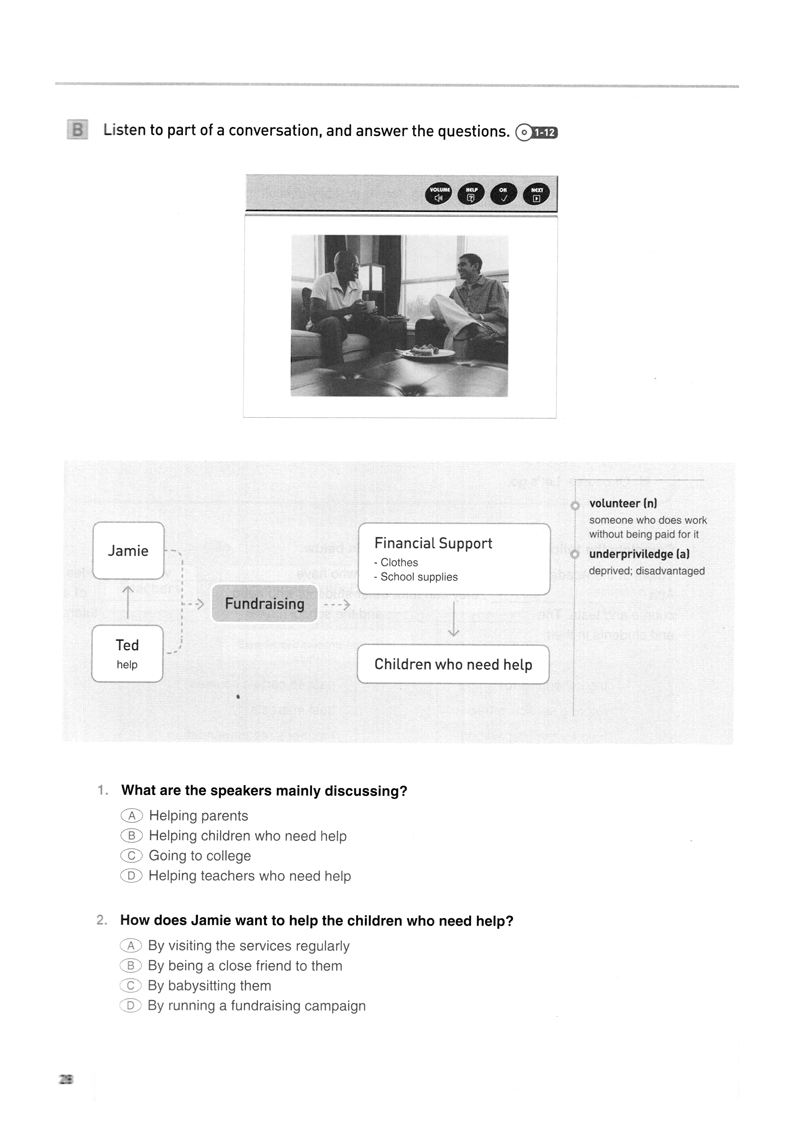 how to master skills for the toefl ibt: listening basic (with audio cd) - Ảnh 17