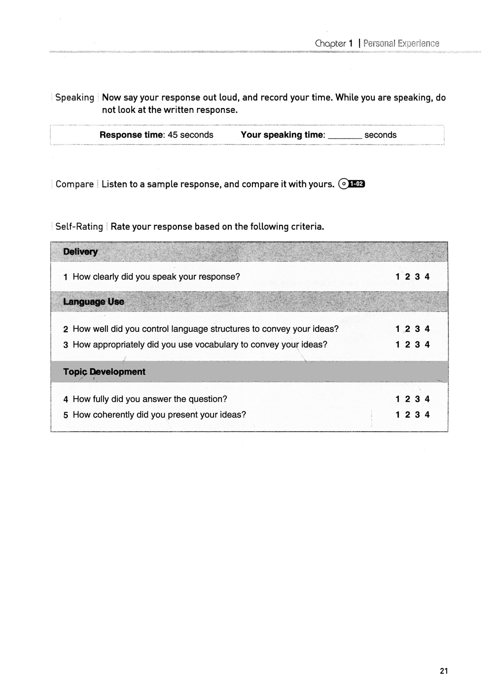 how to master skills for the toefl ibt_speaking advancde (+cd) - Ảnh 7