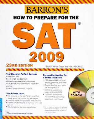 how to prepare for the sat 2009 - 23rd edition (kèm cd) - Ảnh 2