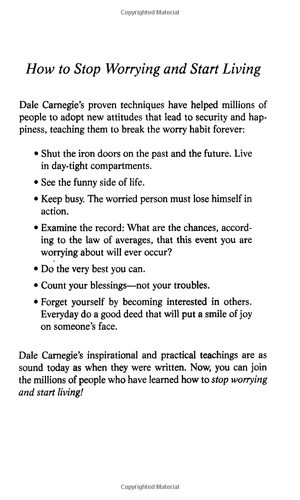 how to stop worrying & start living - Ảnh 3