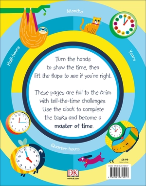 how to tell the time: a lift-the-flap guide to telling the time - Ảnh 6