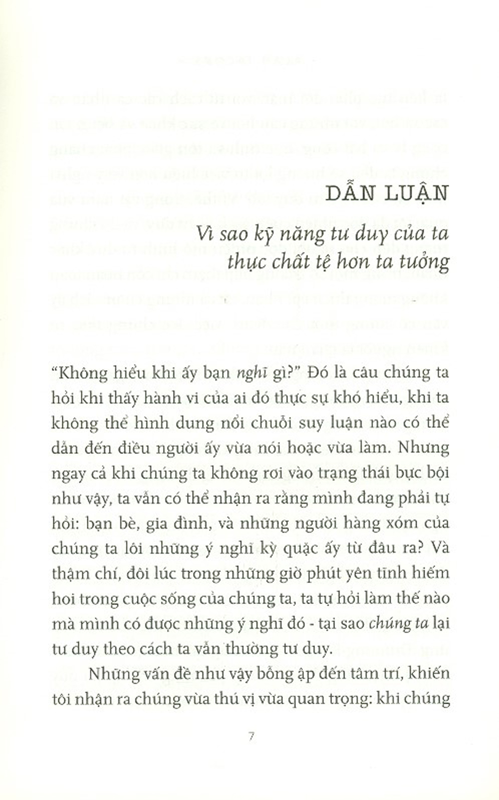 how to think - cách tư duy: hướng dẫn sinh tồn trong một thế giới đầy bất đồng - Ảnh 3
