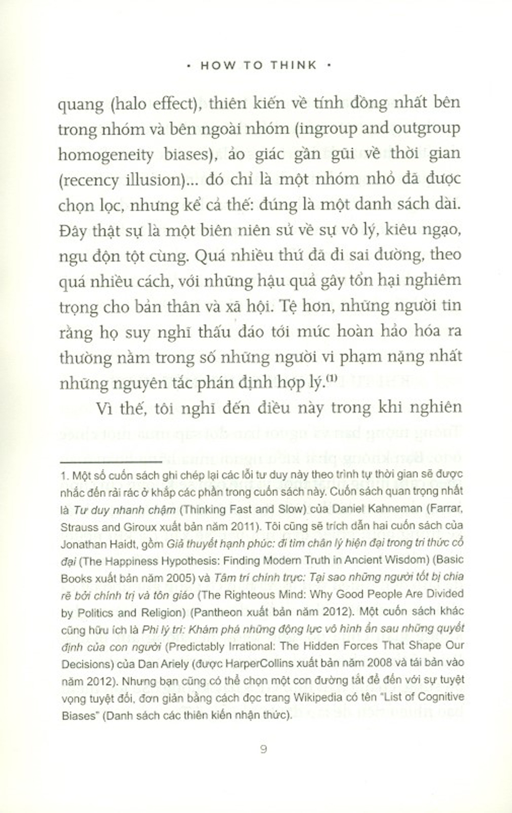 how to think - cách tư duy: hướng dẫn sinh tồn trong một thế giới đầy bất đồng - Ảnh 5
