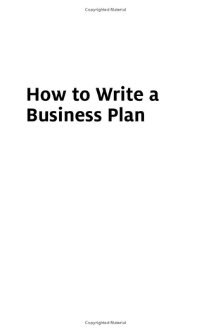 how to write a business plan: win backing and support for your ideas and ventures - Ảnh 3