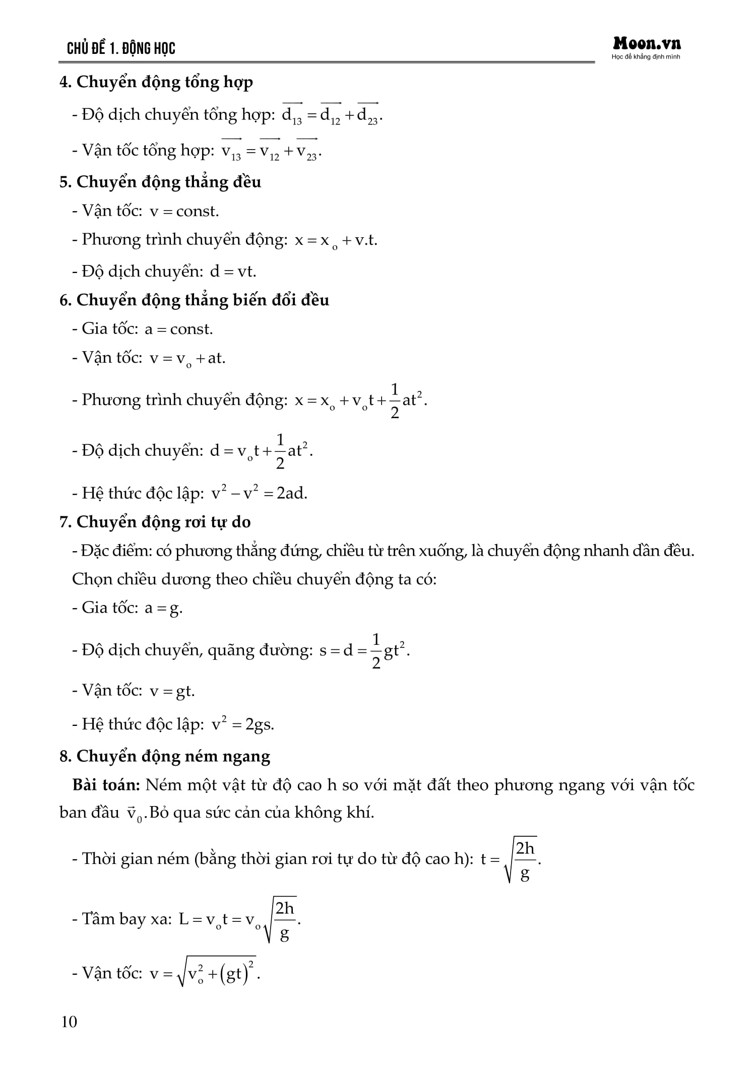 HSA - Luyện Thi Đánh Giá Năng Lực Đại Học Quốc Gia Hà Nội - Tổng Ôn Phần Khoa Học - Môn Vật Lí - Ảnh 10
