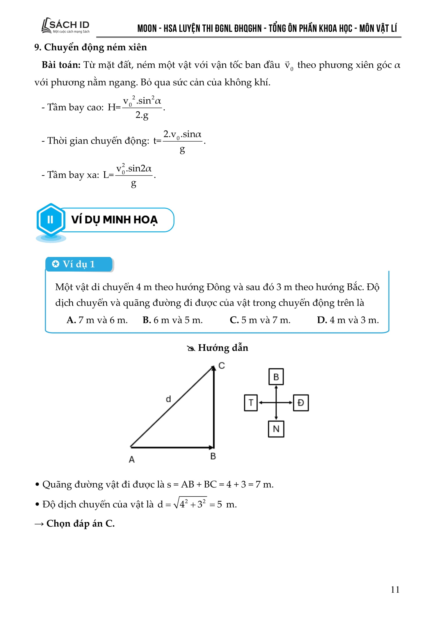 HSA - Luyện Thi Đánh Giá Năng Lực Đại Học Quốc Gia Hà Nội - Tổng Ôn Phần Khoa Học - Môn Vật Lí - Ảnh 11