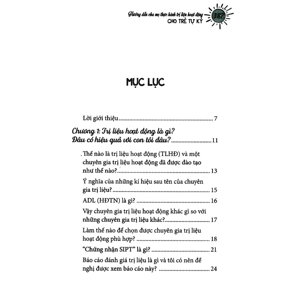 hướng dẫn cha mẹ thực hành trị liệu hoạt động cho trẻ tự kỷ (tái bản 2025) - Ảnh 4
